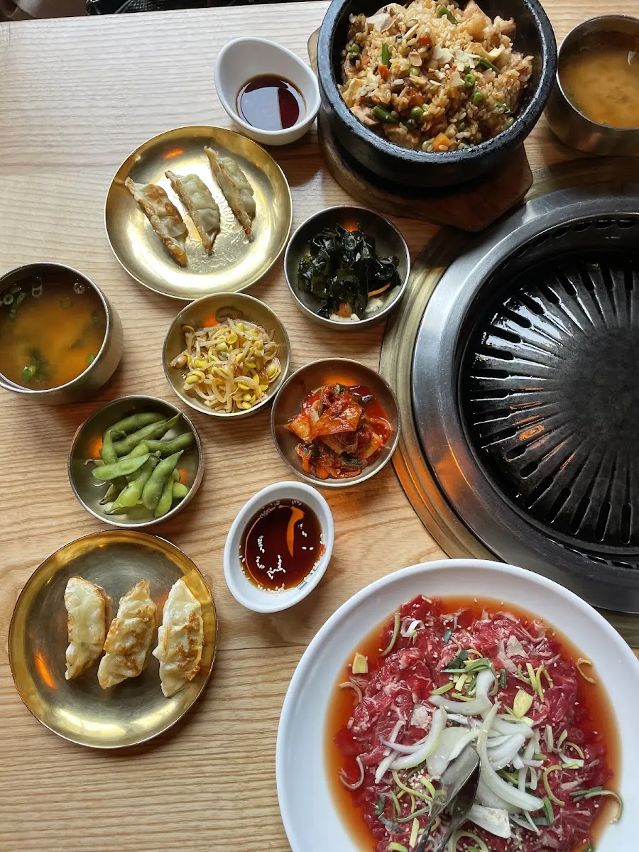 Bibimbap servi en salle
